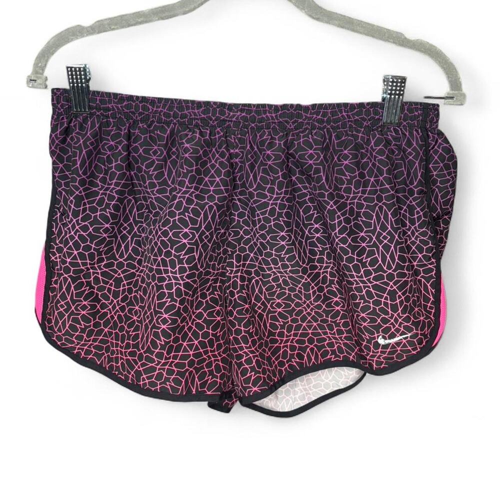 Nike DRI-FIT Running Shorts L - Pink Geo Print